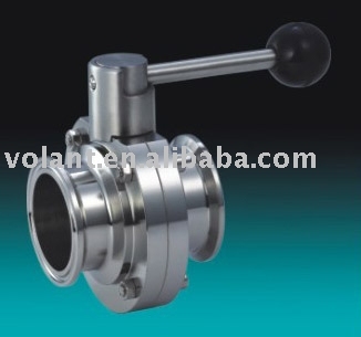 Sanitary Clamp Butterfly Valve(stainless steel valve,sanitary valve,hygienic valve,inox valve)