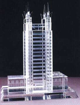 Crystal Model, Crystal Building Mould (JD-MX-004)