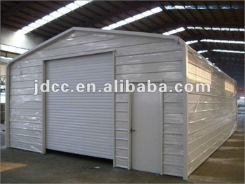 vehicle garage light steel