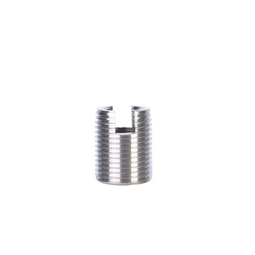 Brass insert nut stainless steel 304slot self tapping threaded  insert