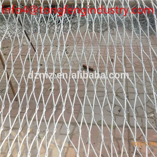 Stainless steel zoo enclosure wire mesh