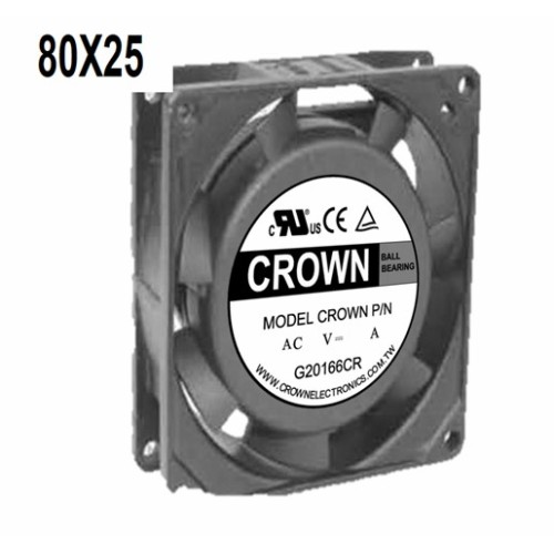 Ventilador axial de 8025 ventiladores de DC 0410