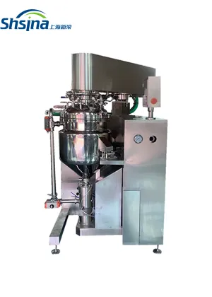 Small Mixer for Cosmetic Vacuum Homogenizing Emulsifier Machinery