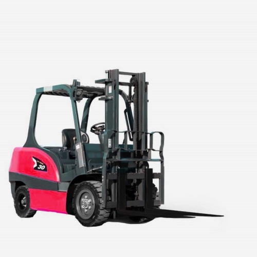 Popular type lithium battery forklift red Forklift