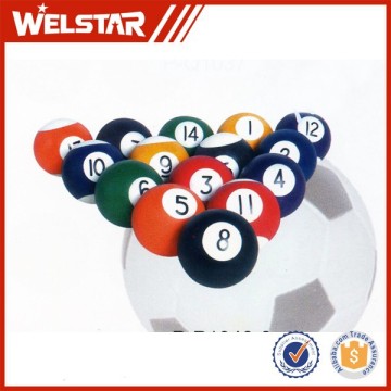 Certificated Toy Ball Rubber Snooker Ball for Promotion