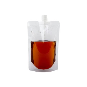 Clear Liquid Spout Bag for Travel and Drinks