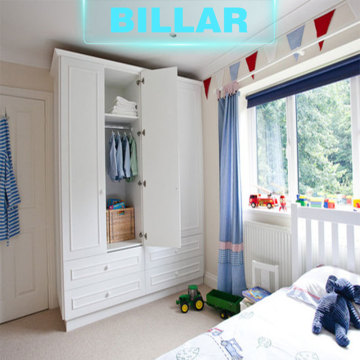 Simple modern style baby kids bedroom wardrobe designs from China