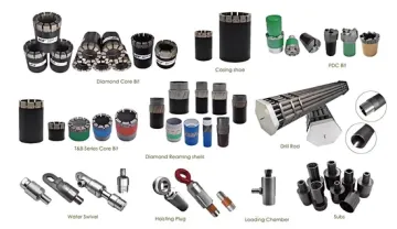 HQ Pq Nq Impregnated Diamond Core Drill Bits for Exploration Coring Drilling