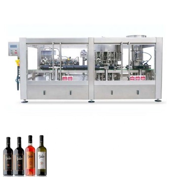 Red Wine Bottle Filling and Crimping Machine Line