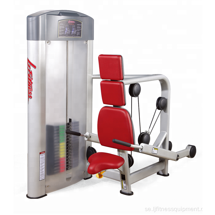 Kommersiell sittande dopp inomhus sportutrustning triceps press