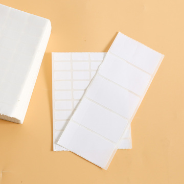 Etiquetas de ventilador de papel egoísta con un adhesivo fuerte para el empaque de comestibles