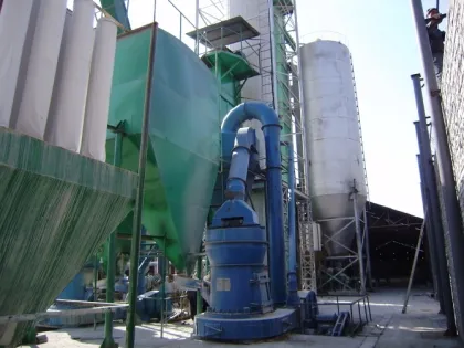 Gypsum powder production line