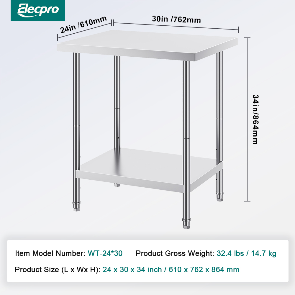 prep stainless steel table（2）