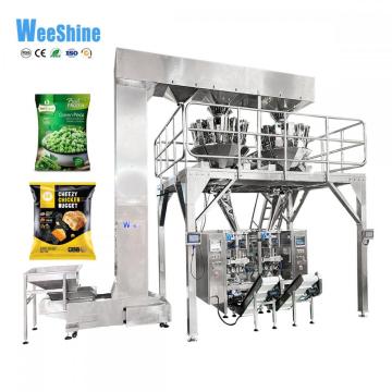 Sac à sac automatique Pouche Frozen Food Packing Packaging Machine