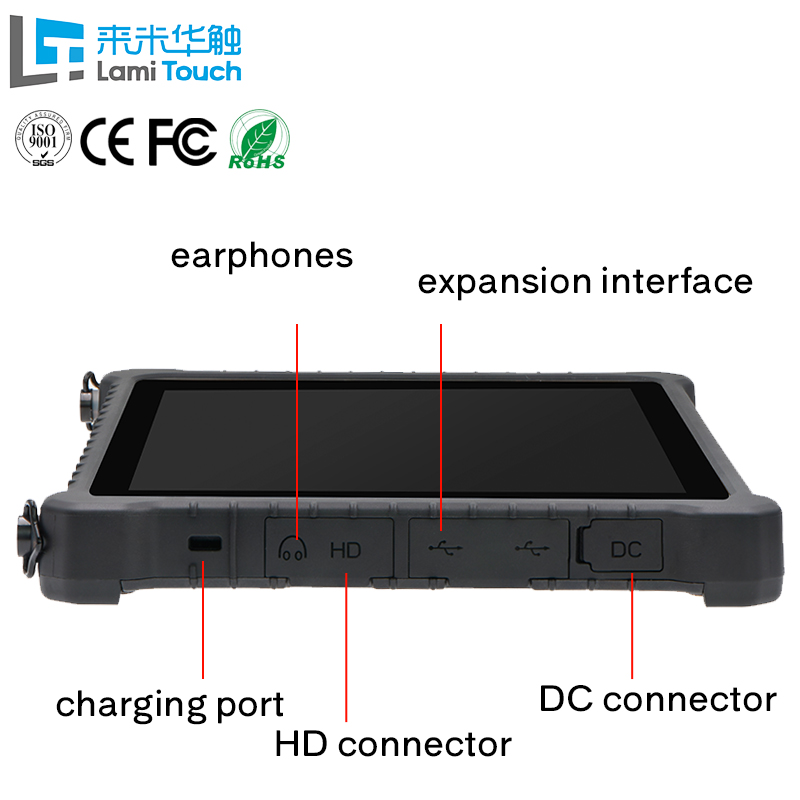 10.1" Industrial pc Rugged Android Vehicle Car Tablet