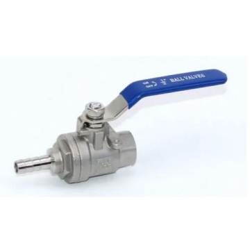 2PC Stainless Steel Threaded Gas Ball Valve