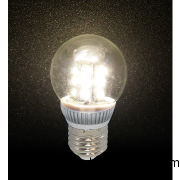 SMD clear cover 4w E27/E12 200LM LED bulbo de la lámpara bulb