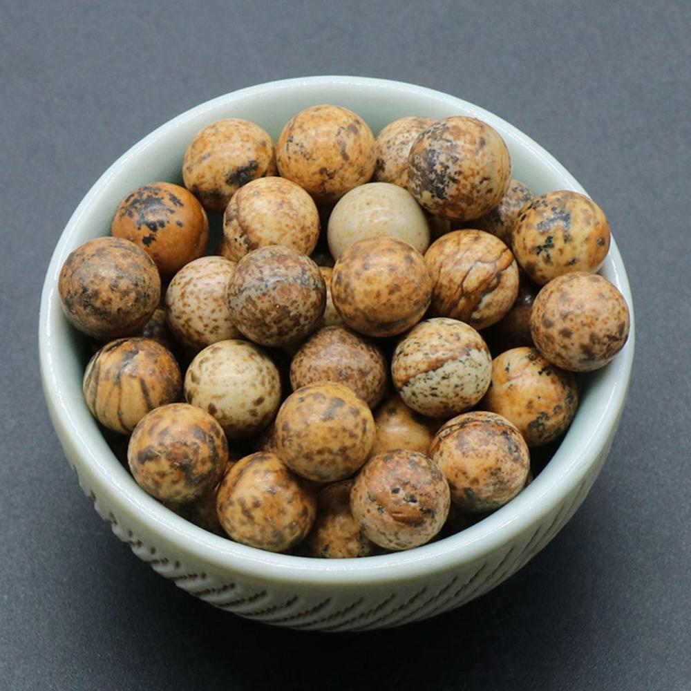 Imagen de 12 mm Jasper Chakra Balls &amp; Spheres para el equilibrio de meditación