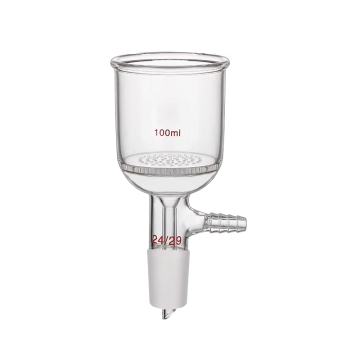 Fabrik direkt 100 ml Vakuumglassaugfilter Trichter mit perforierter Platte