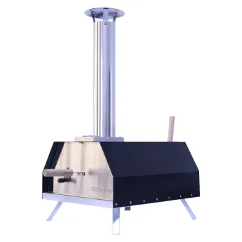Convenient Portable Pizza Oven with Wood Fire Design