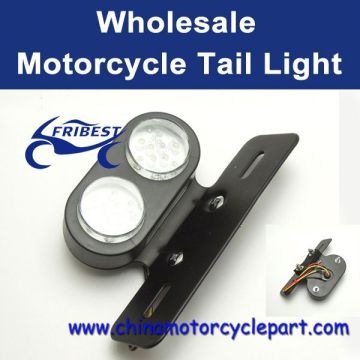 Led License Plate Mount Turn Signals Brake Tail Light For Bobber Cafe Racer Atv FTLUN006