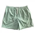 Polyester pure kleur heren strandbord shorts