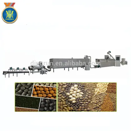 Aquatic fish feed extruder machine