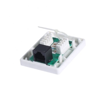 RJ45 Cat5e UTP Single Port Surface Mount Box