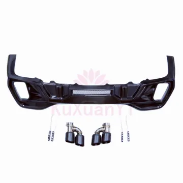 For B X6 G06 Carbon LD Style Rear Diffuser Body Kit