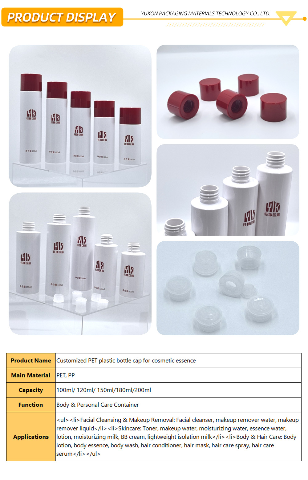 Plastic toner bottle 1-40-X