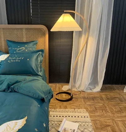 Nordic Minimalist Retro Umbrella Floor Lamp 2021