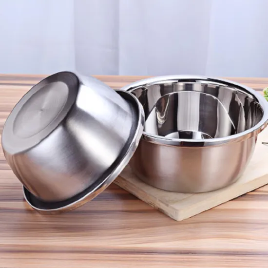 Home Kitchen Stainless Steel Food Bowl