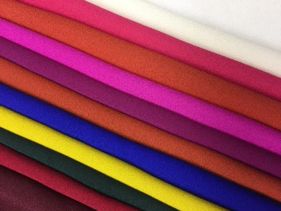 75D Polyester Dobby Solid Fabric