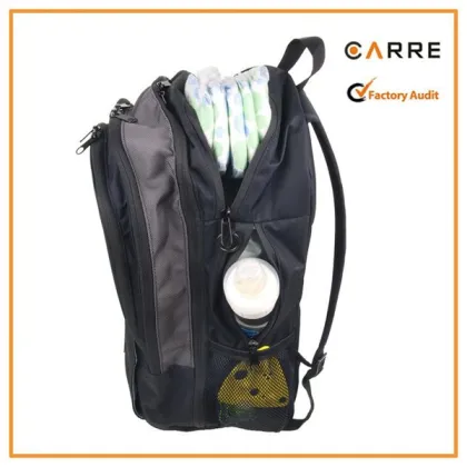 Camouflage camo backpack diaper bag for daddy