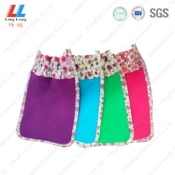 Green exfoliating gloves bathing wholesale