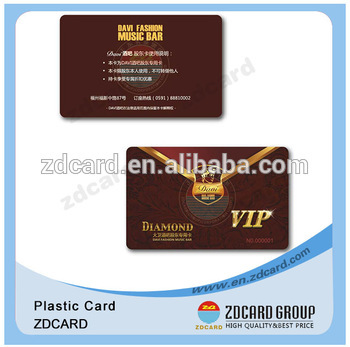 gold foil plastic cards/gift plastic cards/free plastic cards