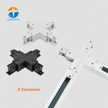 4 Wire Track Light System Accessories for Jewelry Stores, Supermarkets, and Museums