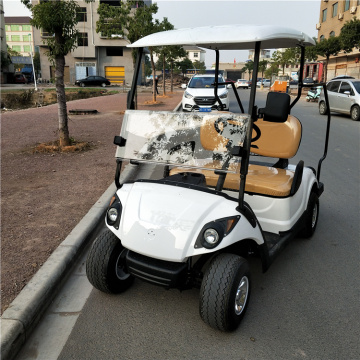 2 seater electric golf buggy for golf course