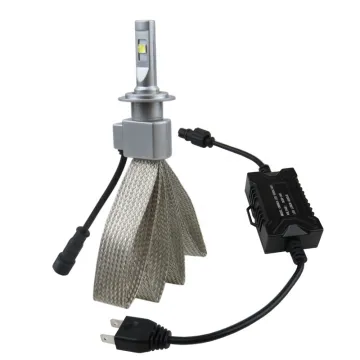 MACAR Car Accessories XHP50 Chip T10 LED Headlight Kit for H4, H7, 9005, 9006, 40W LED Canbus
