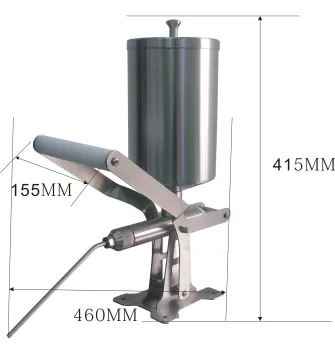 Spanish Churros Jam Dispenser Filler - WCF-2.3L