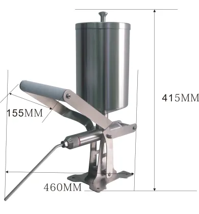 WCF-2.3L Churro Filler/Jam Stuffer/Rellenadora de Crema