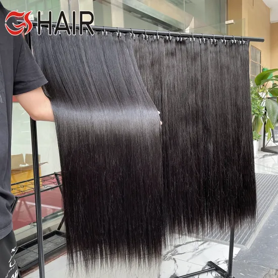 Customized Bone Straight Vietnamese Raw Hair Bundles and Wefts