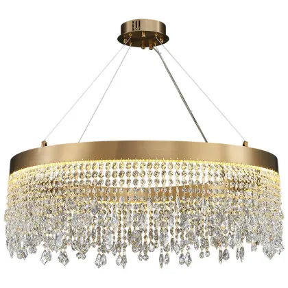 Luxury Designer Hotel Wedding Decor Crystal Chandelier