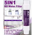 8.5 ph Filtro de agua Cartucho de 10 pulgadas para purificador de agua RO