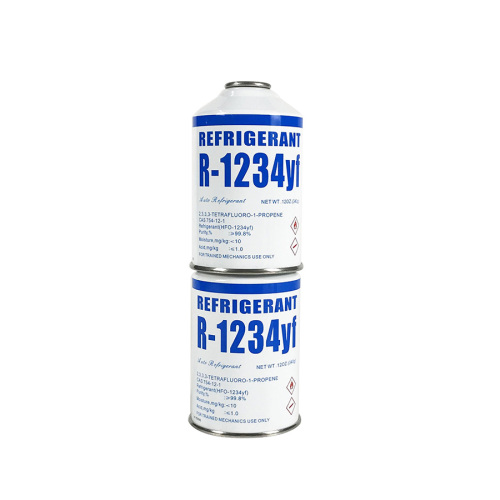 R1234YF Gas refrigerante para aire acondicionado para automóvil 12oz