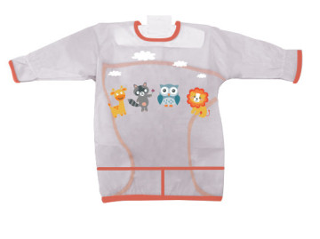 PVC Transparent Kitchen Apron For Children