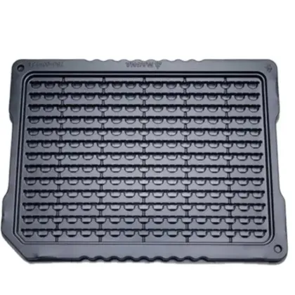 Black PS/HIPS Electronics Tray