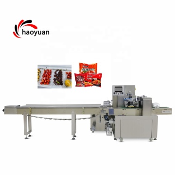 KD-450 Automatic Bread Cake Burgers Bun Rusk Packing Machine