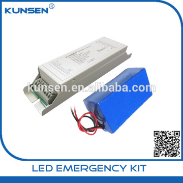 Emergency battery pack for 100W LED lighting with external driver tri-proof 100w led emergency tube fixture