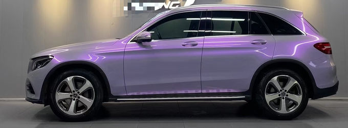 Candy Candy Twin Grey a Purple Color Cambio de vinilo Wrap Phantom Magic 13kg / Roll Car Wrapping Sticker 0